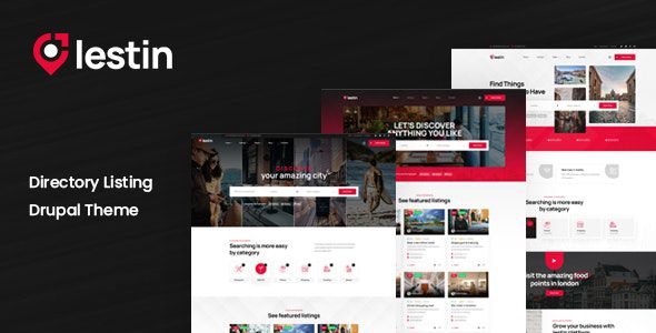 Lestin - Directory & Listing Drupal 11.2 Theme