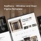 Kadhavu – Home Maintenance/ Doors and Windows Services Figma Template