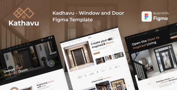 Kadhavu - Home Maintenance/ Doors and Windows Services Figma Template