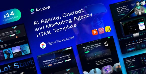 Aivora - AI Agency & Technology HTML Template