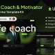 Upliv – Life Coach & Motivator Elementor Template Kit