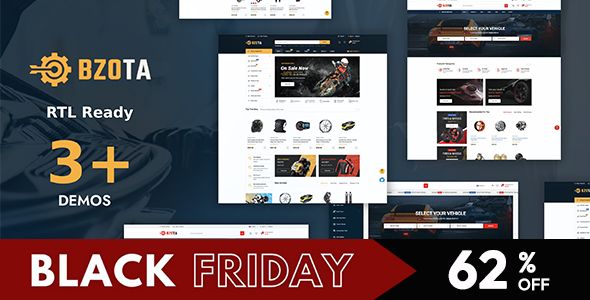 BzoTa – Vehicles, Parts & Accessories Magento 2 Theme