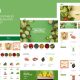 Diva – Organic Vegetables & Fruits Elementor Template Kit