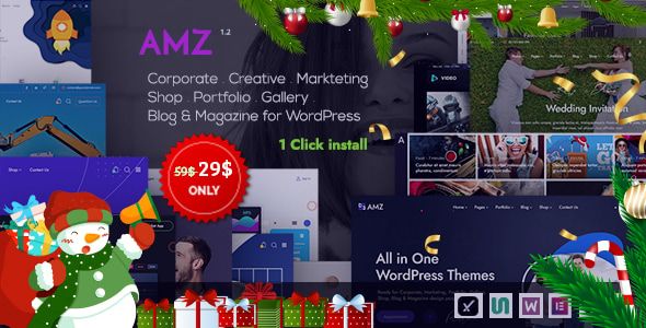 AMZ - All in One Creative WordPress Theme