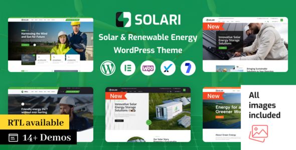 Solari - Ecology& Solar Energy WordPress Theme