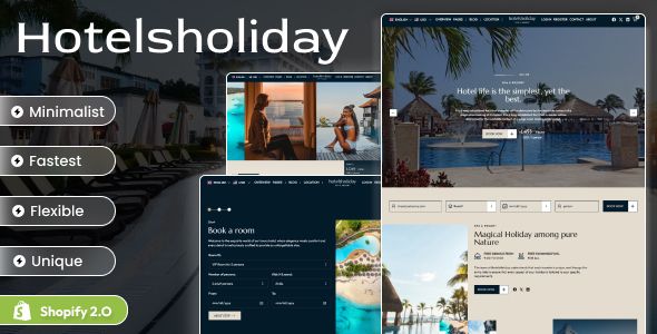 Hotels Holiday – Shopify 2.0 Luxury Hotel Theme