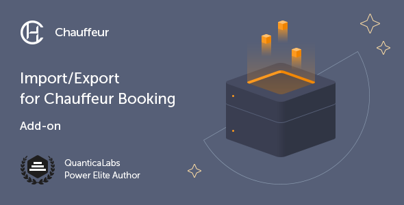 Import/Export Add-on: Chauffeur Taxi Booking System