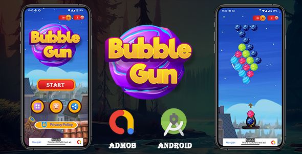 Bubble Gun Game with Admob Ads and Facebook Ads(Supported All Android Version) 2 Bubble Gun Game with Admob Ads and Facebook Ads(Supported All Android Version)