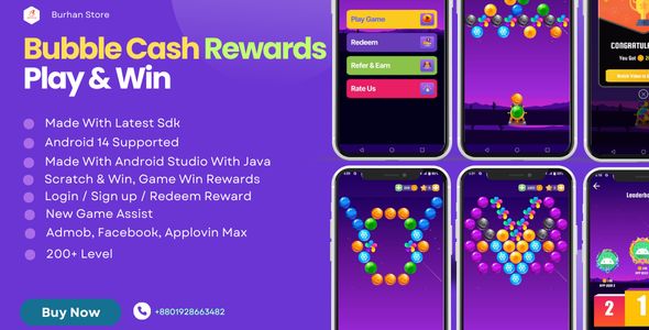 Bubble Cash Rewards - Play & Win Laravel Admin 2 Bubble Cash Rewards - Play & Win Laravel Admin