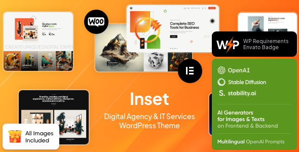 Inset WordPress Theme Preview
