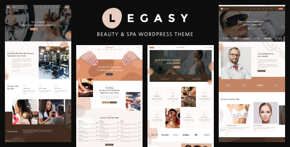 Legasy - Beauty & Spa WordPress Theme Free