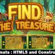 Find The Treasure Puzzle Game (Construct 3 | C3P | HTML5) Maze Game