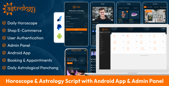 Astro App - Astrology App for Android & Admin Panel