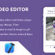 Video Editor & Video Player App – iOS App Source Code