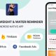 Women Lose Weight & Water Reminder – Android (Kotlin)