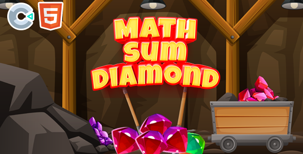 Math Sum Diamond - Construct3 - HTML