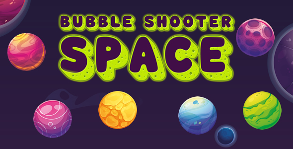 Bubble Shooter Space \"construct 3\"