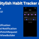 iOS Stylish Habit Tracker App Using SwiftUI