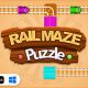 Rail Maze Puzzle [ Construct 3 , HTML5 ]