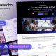 Researcho – Market Research Agencies Elementor Template Kit