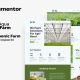 Aquafarm – Hydroponic Farm Elementor Template Kit