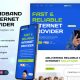 Zentrix – Broadband & Internet Provider Elementor Template Kit
