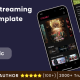 Movie Series Video Streaming Android App Template + Video Streaming iOS App Template in Ionic