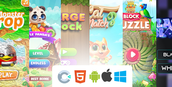 Bundle 6 game (Construct 3)