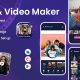 Photo Video Maker With Music – Music Video Status Maker – Video Editor – Photo to Video Maker