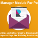 Greetings Manager Module For Perfex CRM