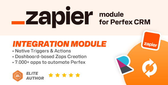Zapier module for Perfex CRM - Workflow Automation