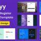 Oxyy – Login and Register Form HTML Templates