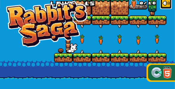 Rabbit\'s Saga - HTML5 Game