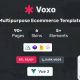 Voxo – Multipurpose Vue Js Ecommerce Template Admin + Email + Invoice Template