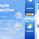 Simple Weather – Weather Indicate Android App – Weather Alert