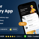 4 App Template| Parcel Service| Logistics & Delivery Solution| Courier Management | Courier App