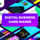 Digital Business Card Maker – Creative Visiting Card Maker – Visiting Card Templates Editor
