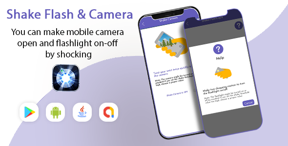 Shake Camera & FlashLight