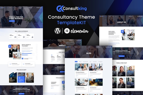 Consultking - Business Elementor Template Kit NULLED