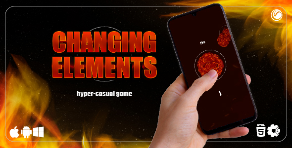 Changing Elements - HTML5 Game Template
