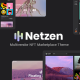 Netzen – Multivendor NFT Marketplace WordPress Theme