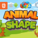 Animal Shape – Game for Kids – Desktop/Mobile – Construct 3
