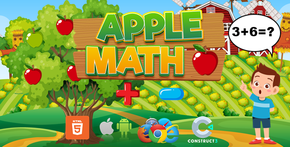 Apple Math Game Image