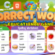 Correct Word For Kids – Educational Game – HTML5/Mobile (C3P)