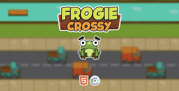 Frogie Crossy (Construct 3 - HTML5)