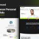 Raymond – Freelancer Personal Portofolio Elementor Template Kit