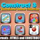Kids Educational Games Collection 03 (Construct 3 | C3P | HTML5) 10 Games