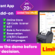 Restaurant App SaaS Web Add-on
