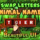 Swap Letters – Animal Names (Construct 2 | Construct 3 | HTML5 Game)