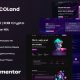 ICOLand – NFT Cryptocurrency Elementor Template Kit